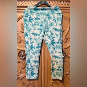Capri  Leggings by RBX sz med pockets hi waisted Guc soft